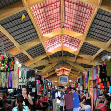 traditional market in Vietnam