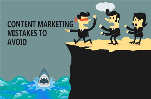 bad mistakes in Content Marketing