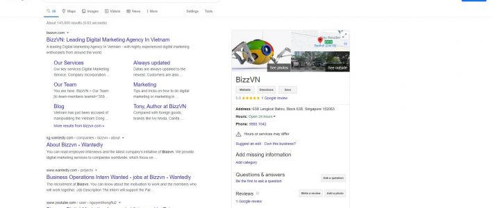 Bizzvn on Google
