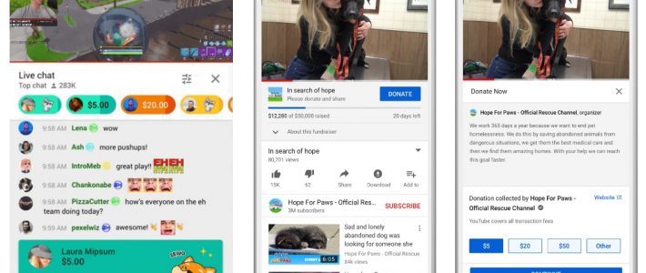 Youtube adds a “Super Stickers” section for users to use